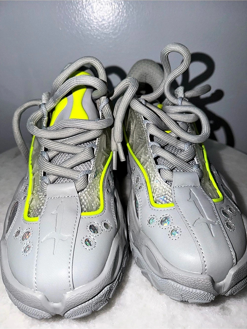 Puma LaFrance-NB1 Men's Sneakers Gray & Yellow US 11.5